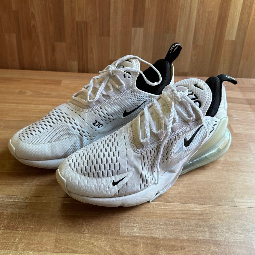 Nike Air Max 270 in the classic White/Black colorway size 11.5